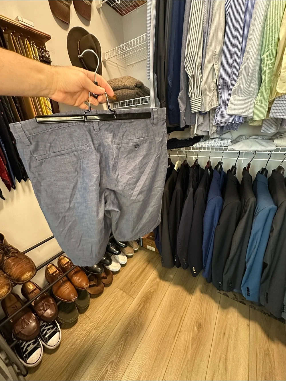 Banana Republic Blue Aiden Short